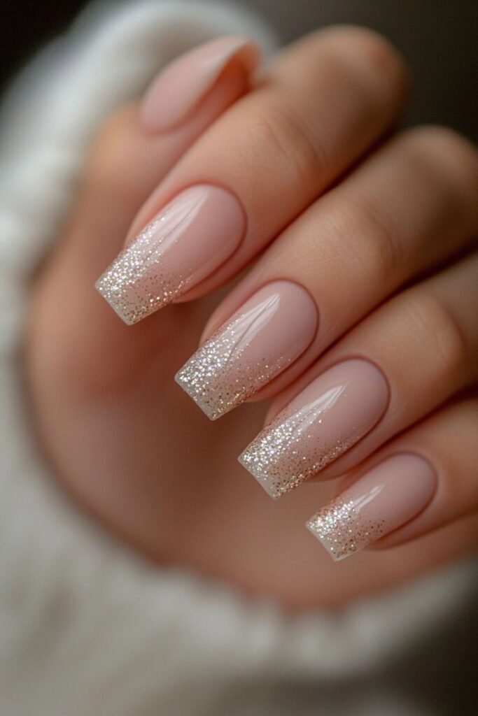 Unha Decorada Quadrada Curta