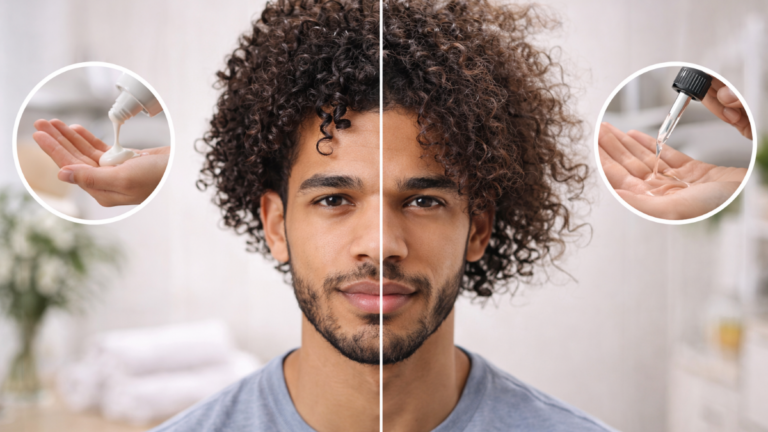 Cachos masculinos ainda ressecados? Veja ajustes simples que fazem diferença imediata