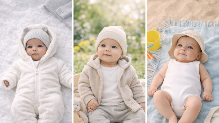 Como Vestir o Bebê de Acordo com o Clima: Guia Prático para Manter Conforto e Proteção