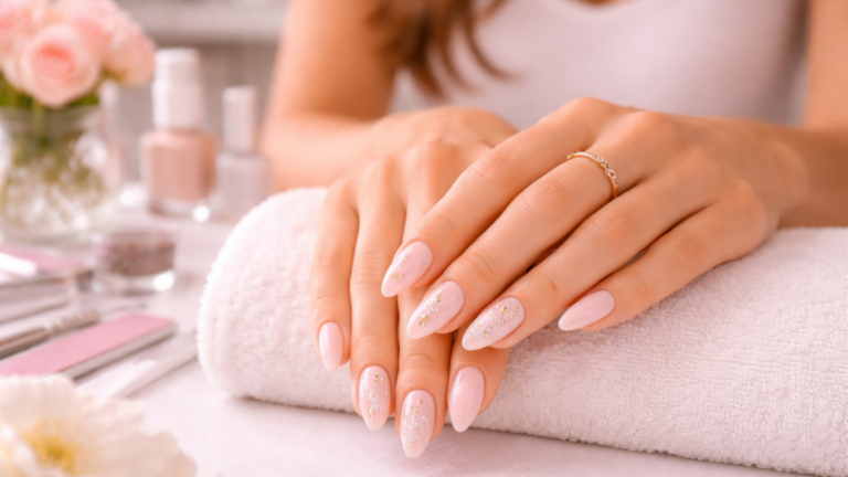 Unhas decoradas delicadas