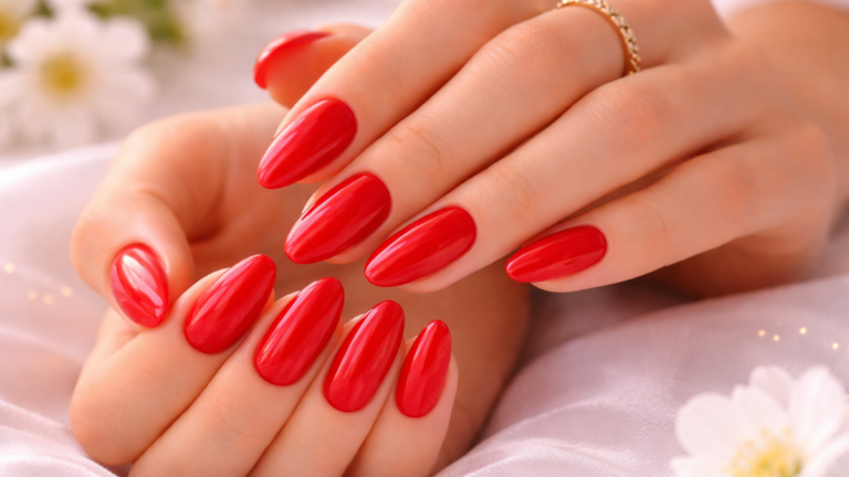 Unhas vermelhas