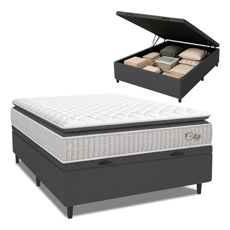 Cama box casal
