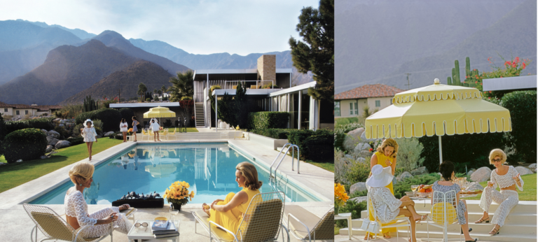 Seleção de 28 peças faz viagem ao glamour de Palm Springs na primavera