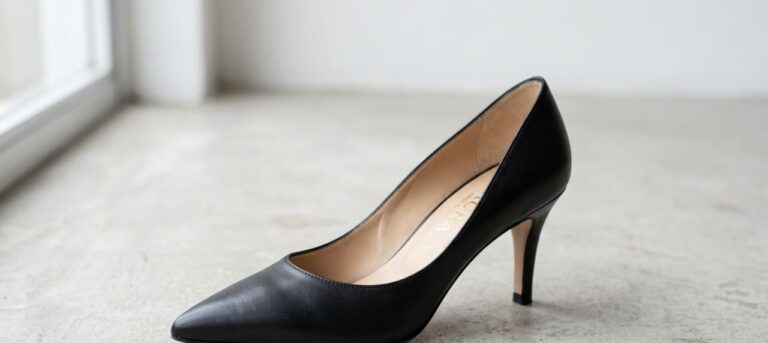 Sapato preto de salto médio reconquista espaço e promete equilibrar looks justos em 2026