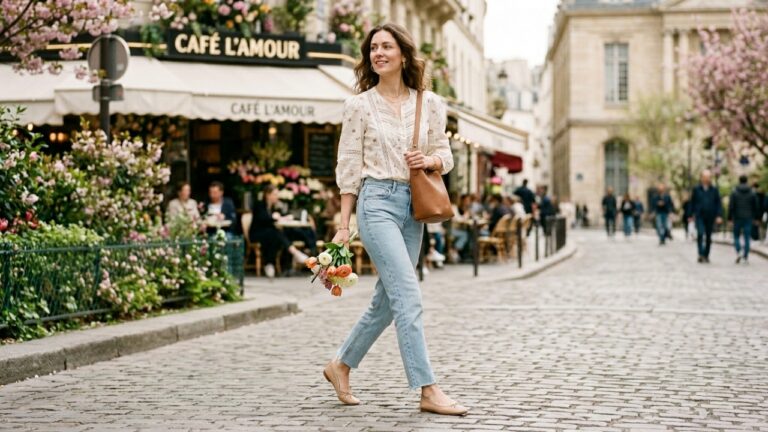 Jeans, blusa e sapatilhas: a combinação “pura” que promete dominar os fins de semana até maio