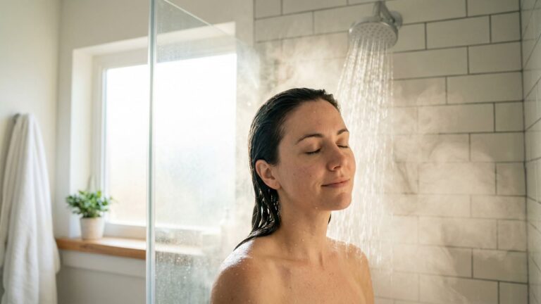 Banho pela manhã ou à noite? Entenda como o horário da ducha pode influenciar energia, sono e saúde da pele