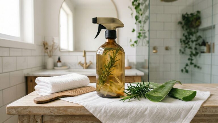 Shampoo caseiro de alecrim e babosa vira aliado de quem busca cabelos mais fortes e longos