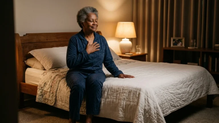 Alongar, respirar e adormecer: como movimentos suaves à noite ajudam quem tem mais de 65 anos a dormir melhor