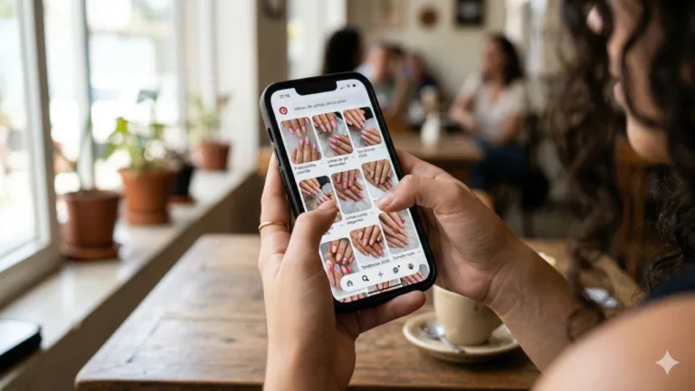 Reportagem sobre unhas mais populares do Pinterest em 2026 sai do ar e deixa leitoras sem informação