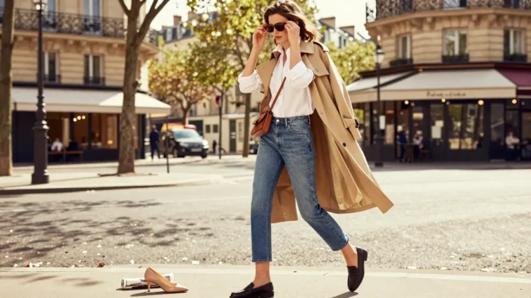 Laetitia Casta resgata o jeans cropped e dá o tom da primavera em première parisiense