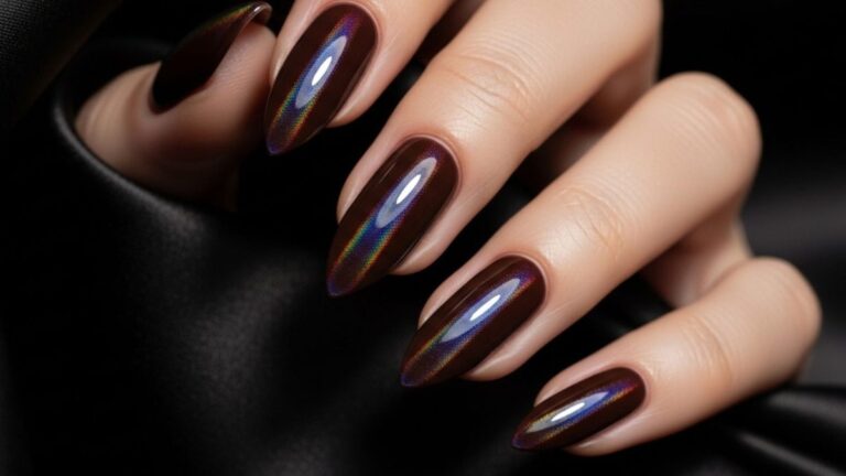 Efeito “olho de gato” holográfico: a nova febre das unhas que hipnotiza com brilho em movimento