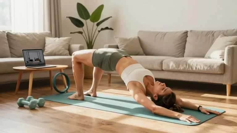 Pilates em casa: como 30 minutos silenciosos podem fortalecer o core e aliviar as costas
