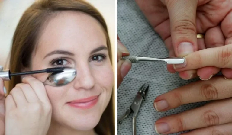 Colher vira aliada da beleza: truques caseiros prometem unhas sem alicate e cílios curvados sem curvex